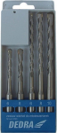 Dedra drill bit for concrete SDS+ 6 10 8mm zestaw (0703)