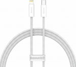Cable USB Baseus USB-C - Lightning 1 m White (BSU3071WHT)