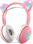 Mozos Kid Dog Headphones Pink
