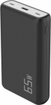 CoreParts USB-C PD65W Power bank 20.000, mAh W126091221, Black, with 7