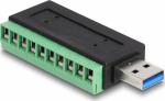 Delock USB-Adapter - 10-pin terminal block too USB Typ A (M)