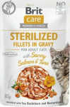 Brit Brit wet cat food after sterilization Care Cat pieces in sauce 85g