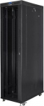 Lanberg | Rack cabinet 19" free-standing 47U/800x1200 (flat pack) with glass door, LCD | FF01-8247-12BL | Black