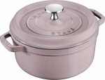 Staub La Cocotte 24cm Round Cast Iron, Cherry Blossom