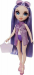 MGA Rainbow High: Swim & Style Fashion - Violet Willow (Purple) Doll (507314-EUC)