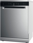 Whirlpool Dishwasher | WFO 3T133 P 6.5 X | Freestanding | Width 60 cm | Number of place settings 14 | Number of programs 10 | Energy efficiency class D | Display | Stainless steel