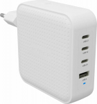 Hyper HyperJuice 100W USB-C GaN Safety Tested Travel Charger - White