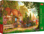 Trefl Puzzle 1000 Premium Plus elements Cottage with a thatched roof