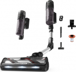 ROWENTA X-Force Flex 13.60 Allergy Battery vacuum cleaner RH9A36, 2-in-1-Stabstaubsauger, bagless, Violett, Dry, cyclonic, LCD