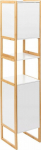 5five NATUREO Tall Bathroom Shelf, 33 x 33 x 170 cm