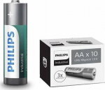Philips PHILIPS batteri industrial alkaline AA 10-pitch - 2073832