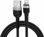Kabel USB Wozinsky USB-A - Lightning 2 m Czarny (5907769308703)
