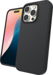 ZAGG Manhattan Snap - Back cover for mobile phone - MagSafe-compatibility - silicone, the graph - svart - for Apple iPhone 16 Pro