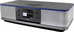Tower Soundmaster Soundmaster ICD2023SW Portable Digital Stereo System 15 W DAB+, FM, PLL Szary, Silver Player mp3