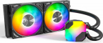 Montech Montech Hyper Flow ARGB Water Cooling AIO Wasserk&uuml;hlung, schwarz - 240 mm