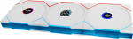 Lian Li UNI FAN TL Wireless LCD L&uuml;fter, ARGB, PWM, 3er-Pack with. Controller - 120 mm, wei&szlig;