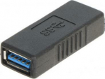 Adapter USB USB - USB Czarny (USB3.0-GG)