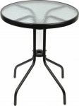 DLGTP Round garden table SAONA, metal, &Oslash; 70 cm