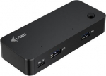 i-tec USB-C/USB-A Universal KVM HUB 2x USB-C (5Gbps) + 2x USB-A 3.0 (5Gbps) USB-C Power In 5V/3A-15W max (2x kabel 100cm)