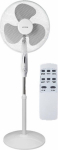 VOLTENO FLOOR FAN WHITE + REMOTE CONTROL 40cm WHEEL BASE