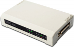 DIGITUS USB & Parallel Print Server, 3-Port 2x USB A, 1x DB-