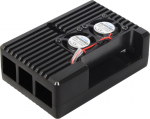 Raspberry Pi ALLNET RP-4-MCA5V - PC - Schwarz - Aluminium - 1000 - 1000 RPM - 60 mm - 910 mm
