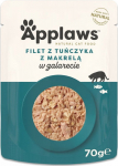 APPLAWS Tuna Fillet with Mackerel in Jelly - wet cat food - 70g