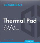 Graugear W&auml;rmeleitpad f&uuml;r CPU oder Speicher, 100 x 100 x 1 mm / 100 x 100 x 1.5 mm