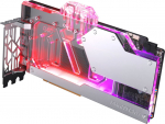 PHANTEKS Glacier G40 RTX 4090 Waterblock with Backplate for MSI, D-RGB - chrome