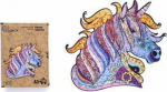 Maksik Puzzle wooden Fabulous unicorn PuzA3-00721