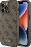 Guess PU 4G Metal Logo Case for Apple iPhone 15 Pro Max