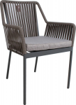 Chair ANDROS grey/taupe