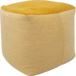 Stool LAMB BAG 55x55xH45cm, yellow