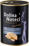 DOLINA NOTECI Premium Sterilised Rich in guinea fowl - wet cat food - 400g