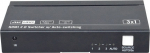 Vivolink HDMI switcher 3x1 8K@60Hz, with CEC and IR