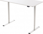 Desk ERGO LIGHT with 1 motor 120x60xH72.5-117.5cm, white