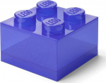 LEGO Storage stone Storage Brick 4 Glitter violett 4 studs made of PPR stackable