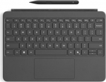 Microsoft Surface Pro Keyboard - 12-inch - Tastatur - With touchpad, Beschleunigungsmesser - hinterleuchtet - magnetic Dockingstation - QWERTZ - Deutsch - Slate - 70 % Packaging made from recycled paper - with Slim Pen - f&uuml;r Surface Pro for Business  ...