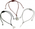 The Carat Shop Ltd Carat Shop Harry Potter - Deathly Hallows Friendship Bracelet Set Multi (HPFB0450)