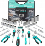 Tool Kit 69el. 1/4'' i 1/2'' (4-32mm) (6-angular)