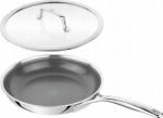 Zwilling Peak Frying Pan with Lid 26 cm, 18/10 Stainless Steel