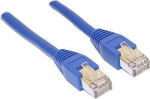Wentronic Goobay CAT 6 S/FTP CU 0.5m Blue