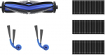 Ecovacs DKT060214 Service Kit for DEEBOT T80 Family, 1x Anti-Tangle Main Brush, 2 Anti-Tangle Side Brushes, 3x Antibacterial Filters