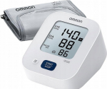 Omron M2 Essential white - Type: Shoulder | The size of the cuff [cm]: 22-32 | The way of pumping: automatic | Power: battery | Memory functions: tak