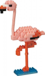 BANDAI NAMCO Entertainment Bandai Nanoblock : Animal - Pink Flamingo Building Block Figure (NBC204)