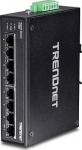 TRENDnet Industrie Switch 8 Port Gbit Unman. L2 IP30 Metall