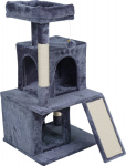 Rebel Cat tree 49x46x91 cm , dark gray, REBEL ANIMALS