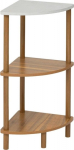 5five Corner bookcase COME, 3 horizontal, 76 cm