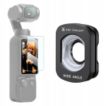 Kf Wide Angle Lens 112&deg; Wide Angle Glass Lens For DJI Osmo Pocket 3 / 4 / Kf01.2612