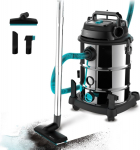 Cecotec Vacuum cleaner | Conga Rockstar Wet & Dry Steel Max Pro | Corded operating | 1600 W | 220-240 V | Silver/Black